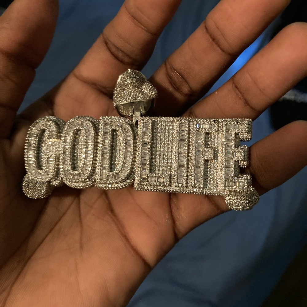 pendant GodLife with Diamonds vvs